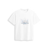 Men's Printed T-Shirt with Embroidery